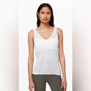 Lululemon Mix and Mingle Tank White Women's